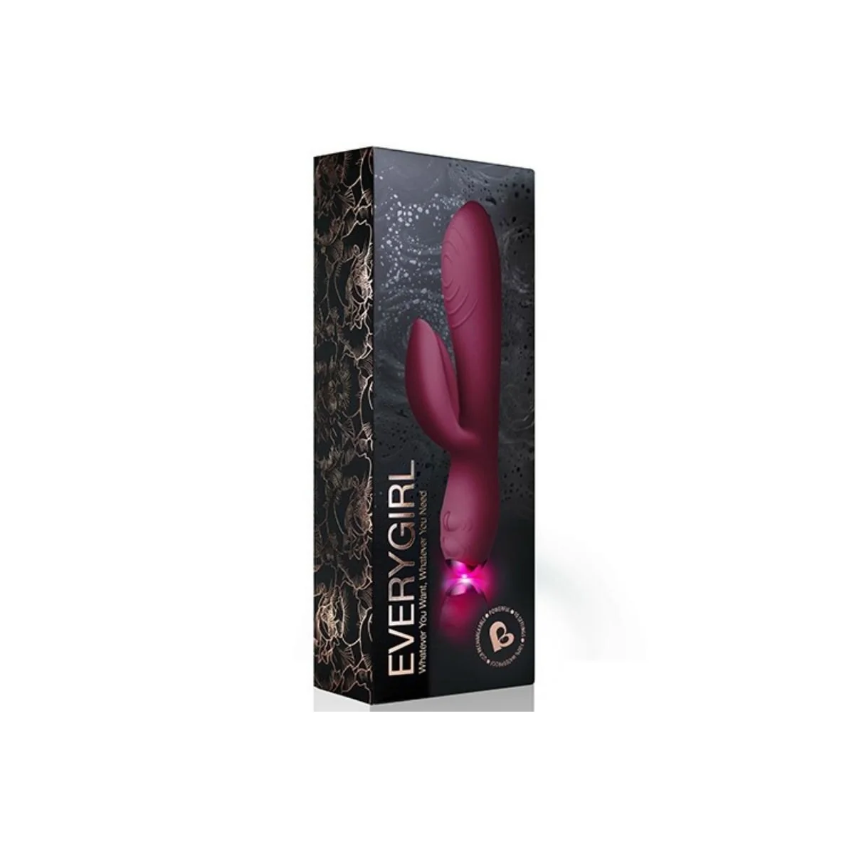 Der Burgunderrote Vibrator von Everygirl Ist der Hammer von Rocks-Off kaufen | Fesselliebe