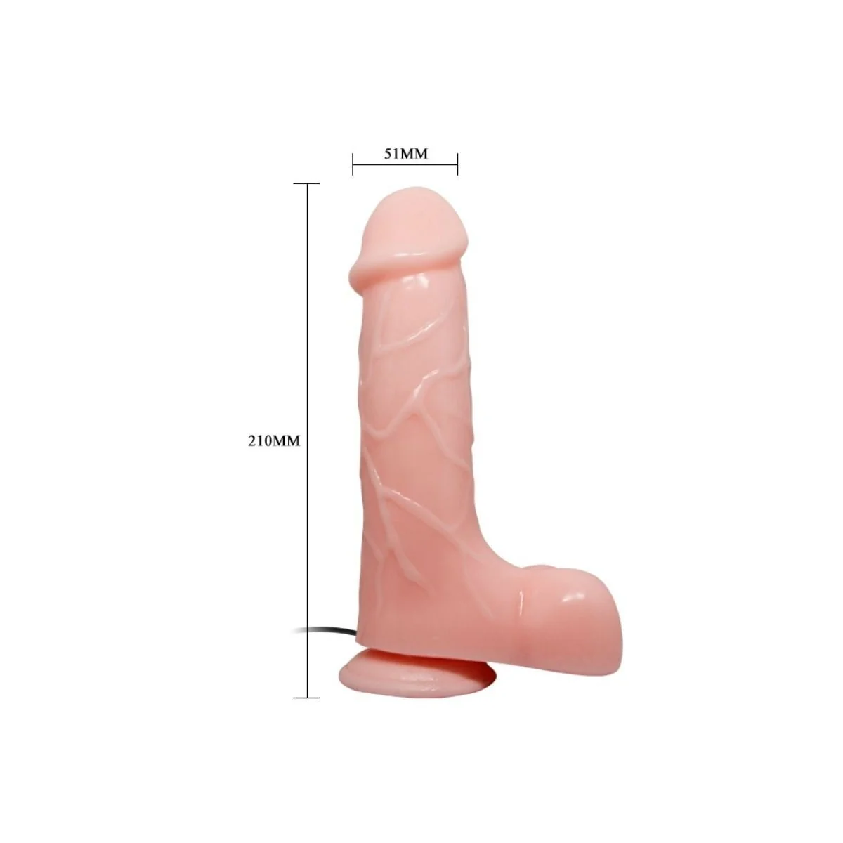 Natürlicher Barbara realistischer Vibrator 21 cm von Baile kaufen | Fesselliebe