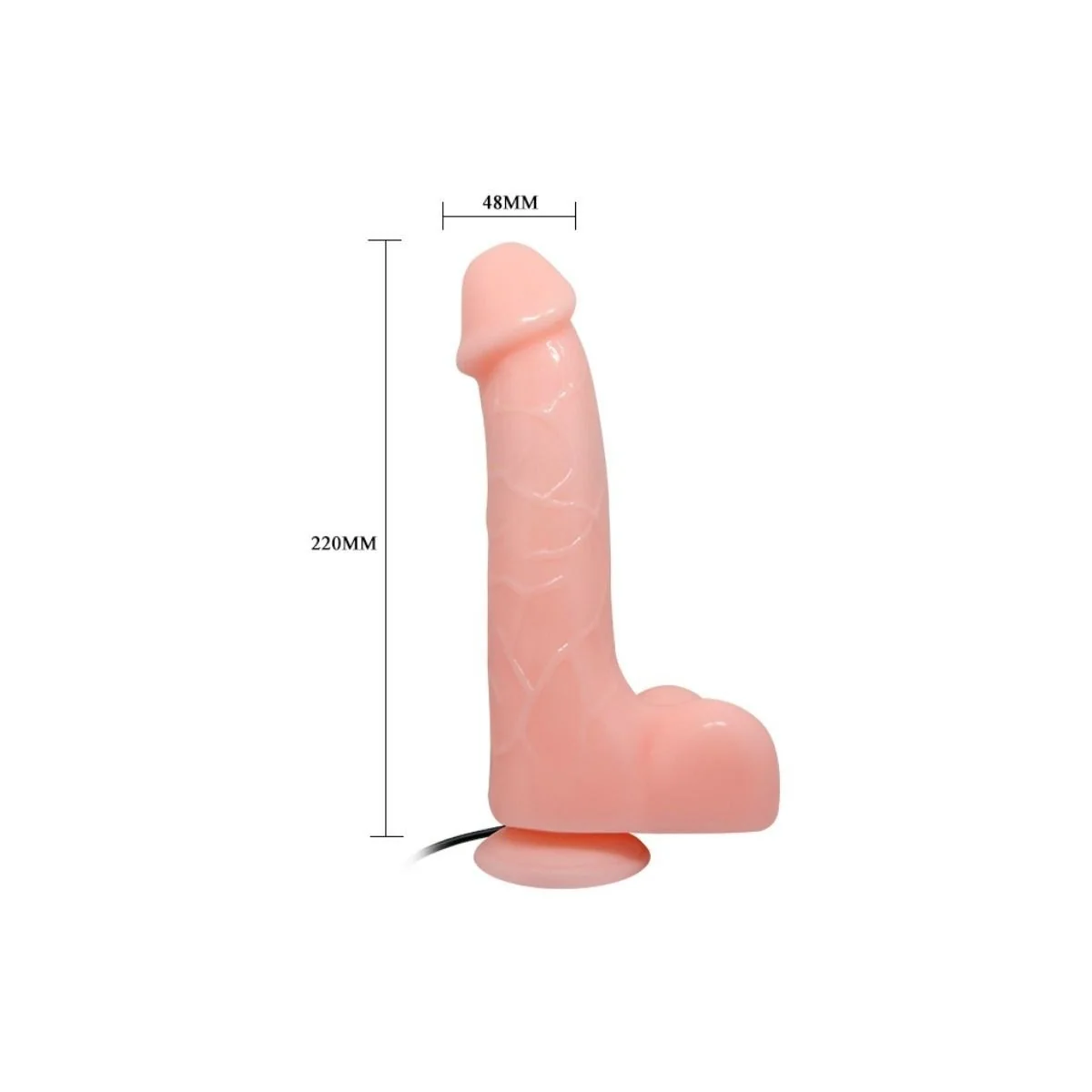 Natürlicher Barbara realistischer Vibrator 22 cm von Baile Vibrators kaufen | Fesselliebe