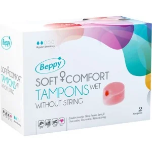 Soft Comfort Tampons Wet 2 Stück von Beppy kaufen | Fesselliebe