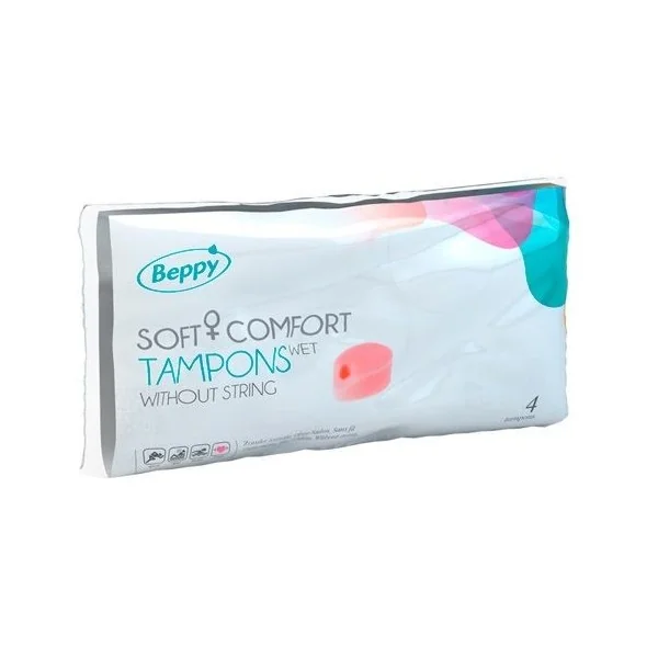 Soft Comfort Tampons Wet 4 Stück von Beppy kaufen | Fesselliebe