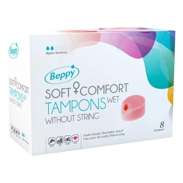 Soft Comfort Tampons Nass 8 Stück von Beppy kaufen | Fesselliebe