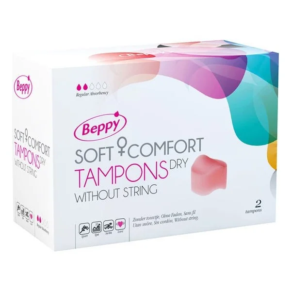 Soft-Comfort Tampons Dry 2 Stück von Beppy kaufen | Fesselliebe