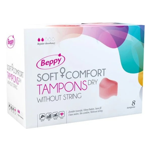 Soft-Comfort Tampons Trocken 8 Stück von Beppy kaufen | Fesselliebe
