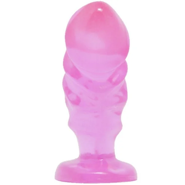 Unisex Analplug mit Rosa Farbenem Saugnapf von Baile Anal kaufen | Fesselliebe
