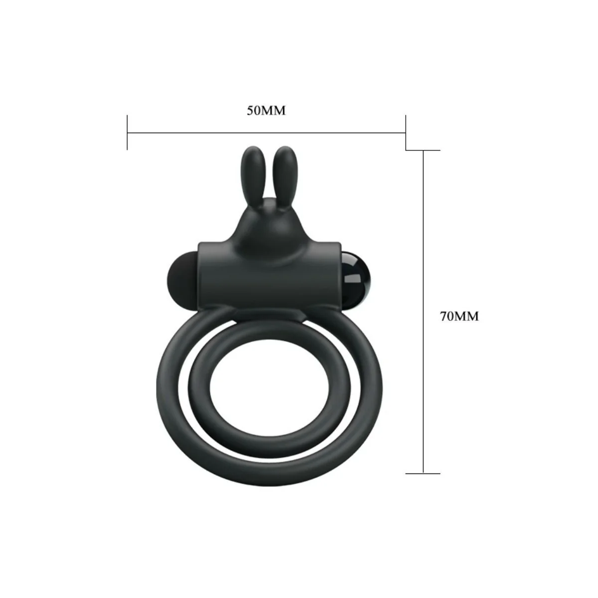 Osmond Vibratorring aus Silikon von Pretty Love kaufen | Fesselliebe