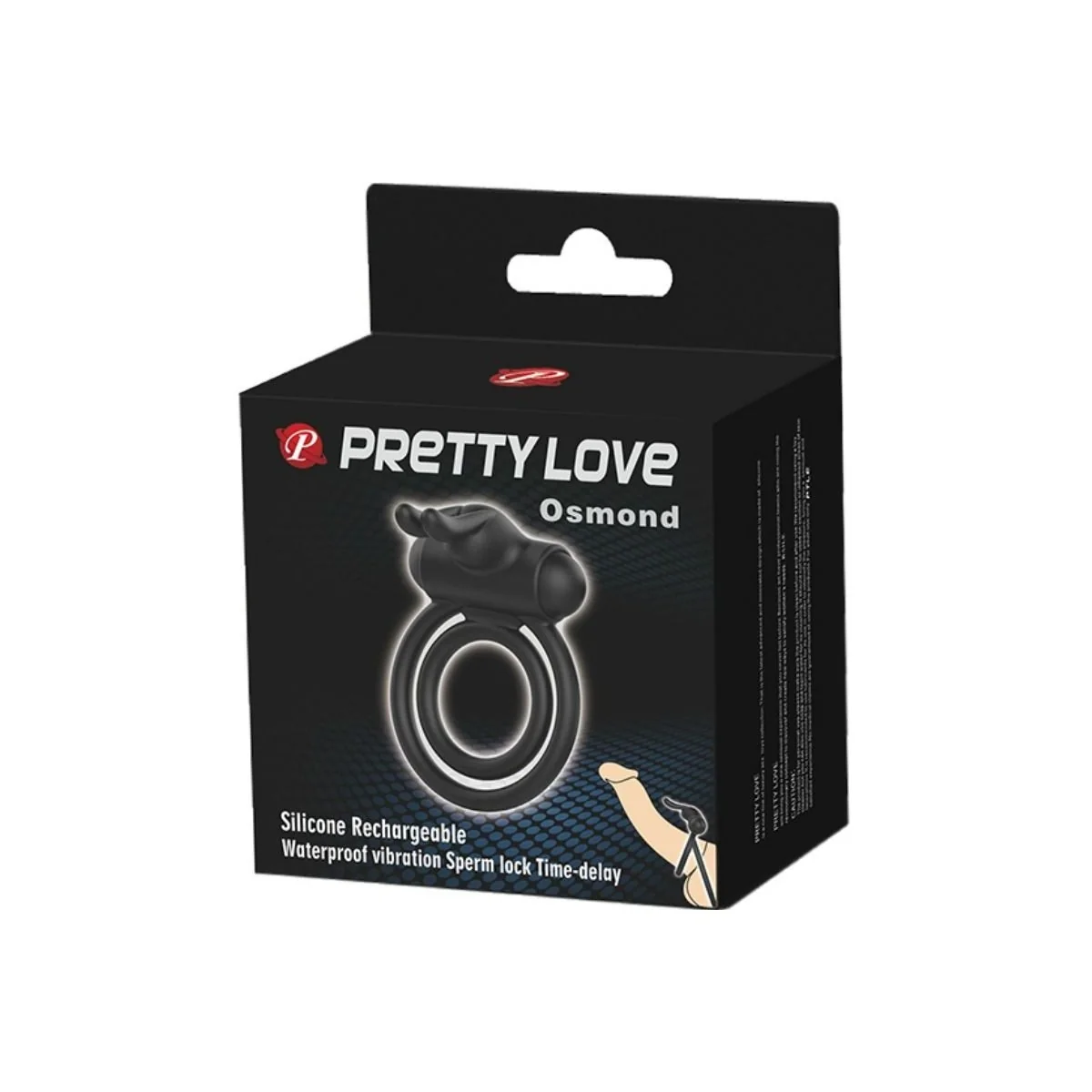 Osmond Vibratorring aus Silikon von Pretty Love kaufen | Fesselliebe