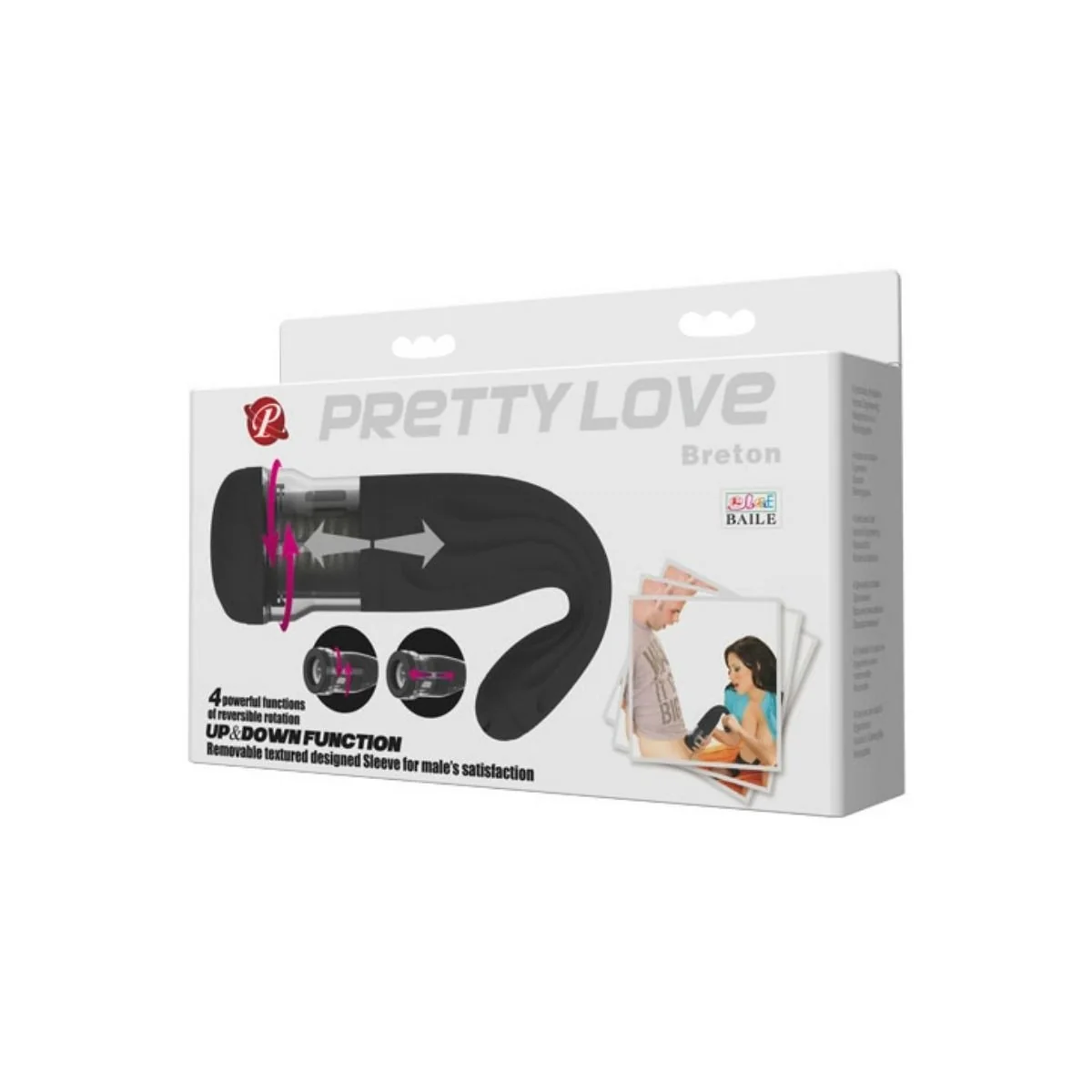 Mnnlicher Bretonischer Multifunktions-Masturbator von Pretty Love Male kaufen | Fesselliebe
