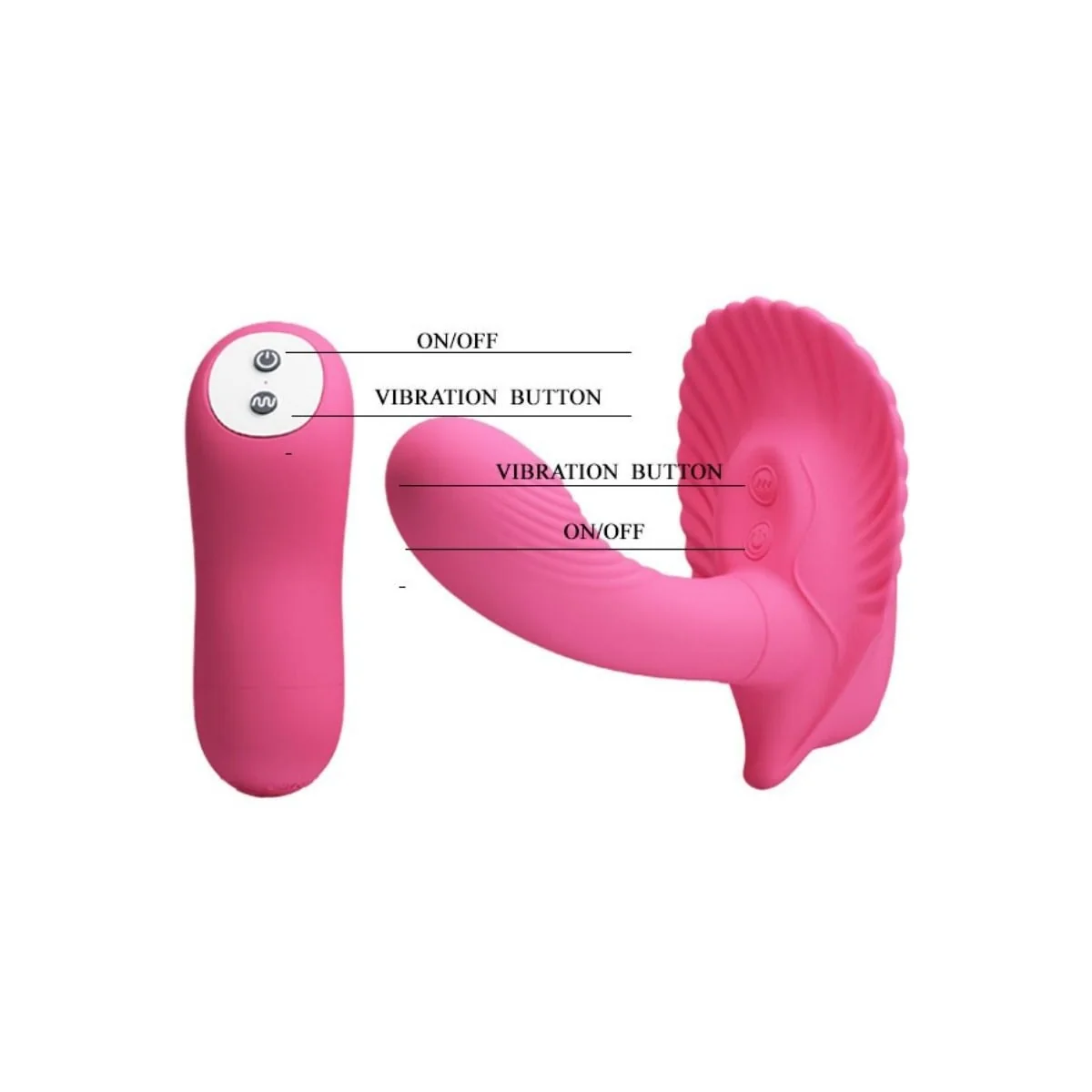 Stimulierende Schale mit Fernbedienung von Pretty Love Flirtation kaufen | Fesselliebe