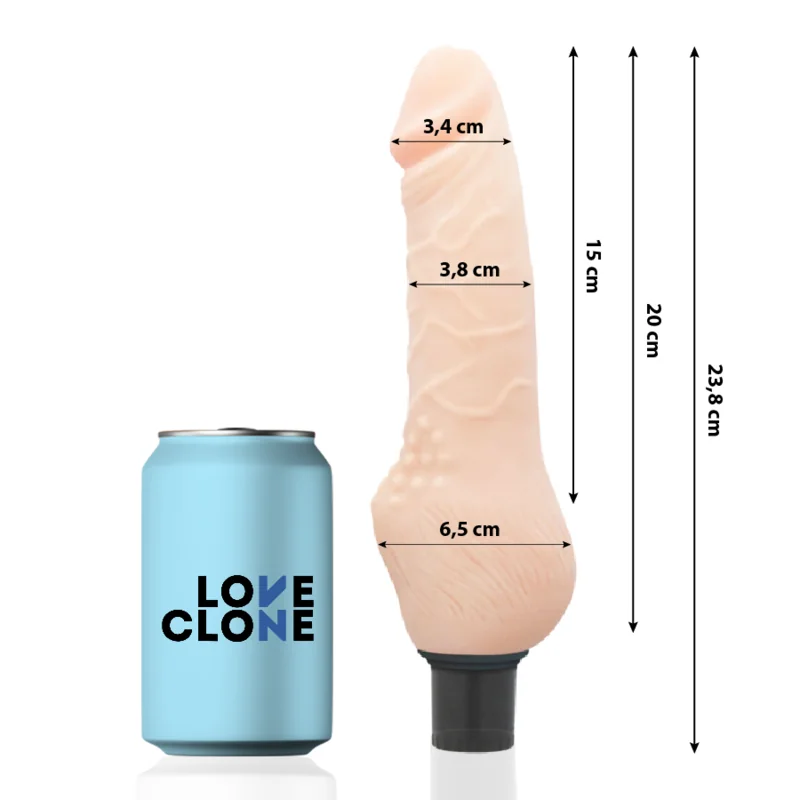 Daven Selbstschmierung Realistisch 23.8 cm -O- 3.8 cm von Loveclone kaufen | Fesselliebe 2