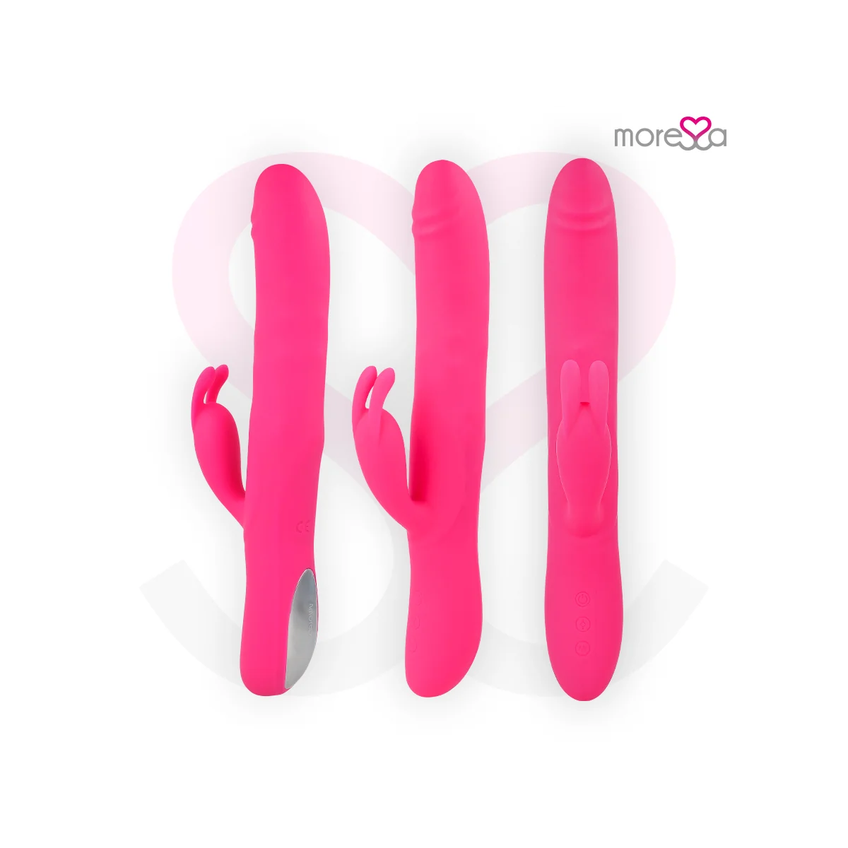 Somer Premium Vibrator mit Mehrfachdrehung von Moressa kaufen | Fesselliebe