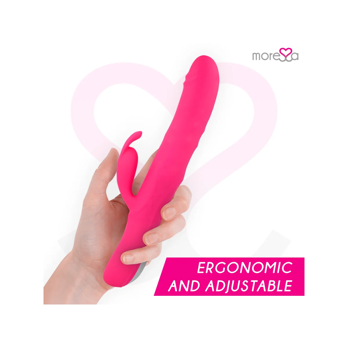 Somer Premium Vibrator mit Mehrfachdrehung von Moressa kaufen | Fesselliebe