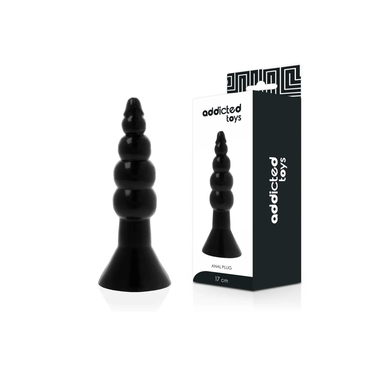 Analplug 17 cm Schwarz von Addicted Toys kaufen | Fesselliebe