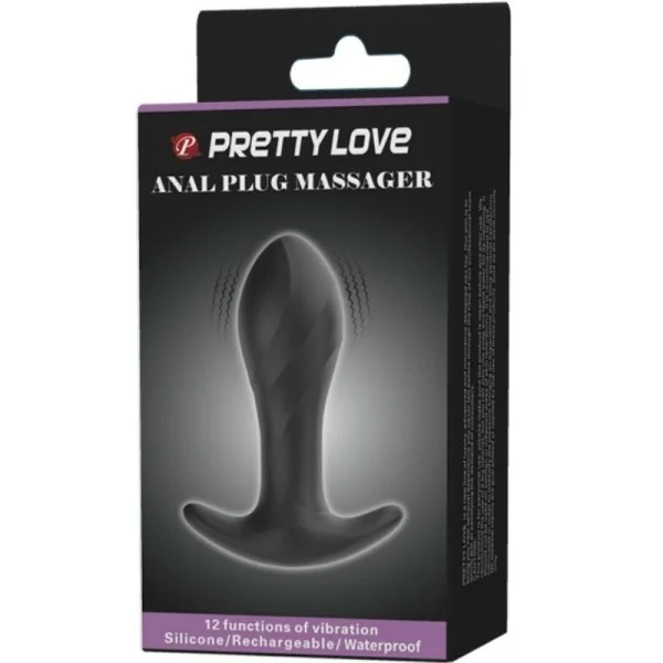 Schwarzer Analvibrator von Pretty Love kaufen | Fesselliebe