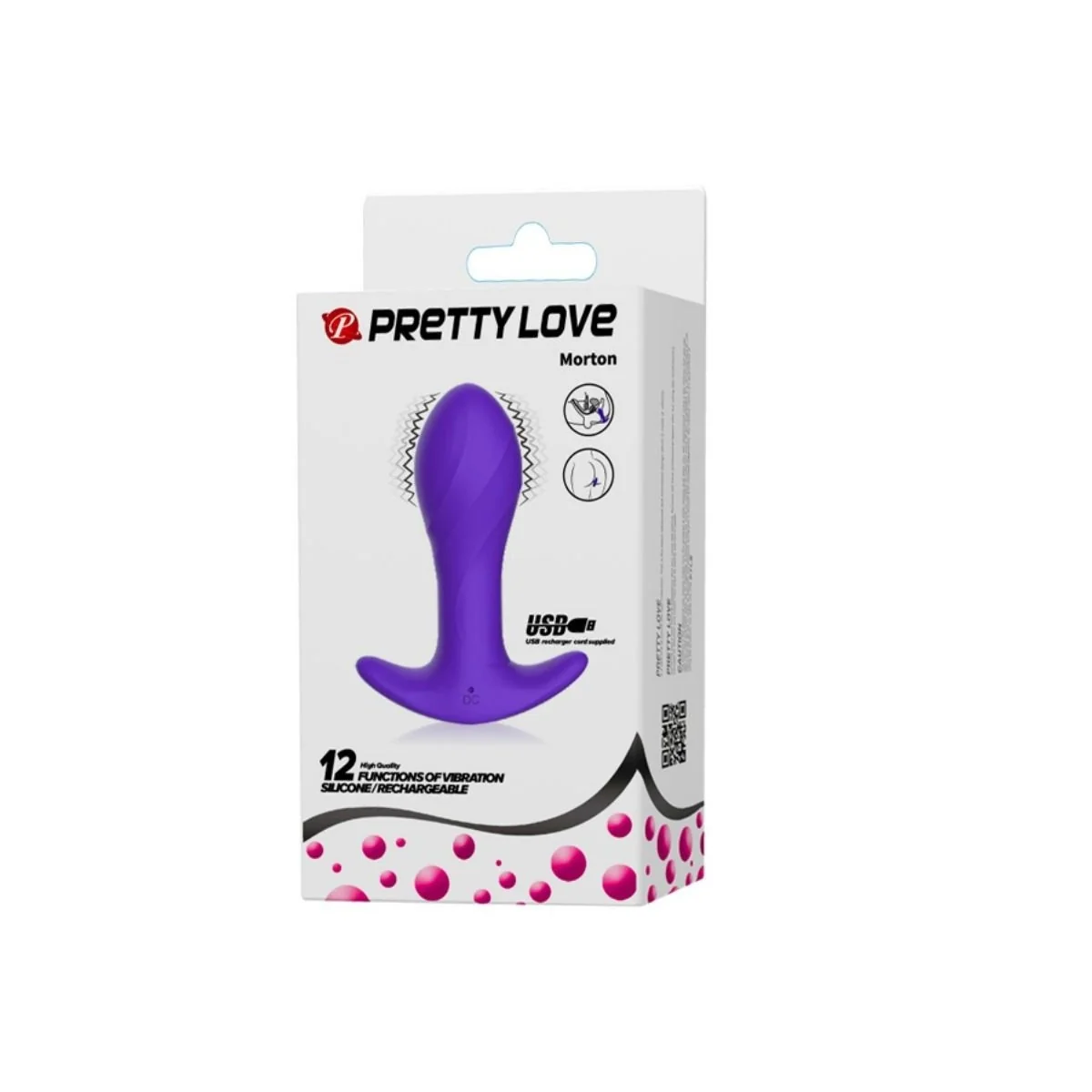 Lilac Analvibrator von Pretty Love kaufen | Fesselliebe