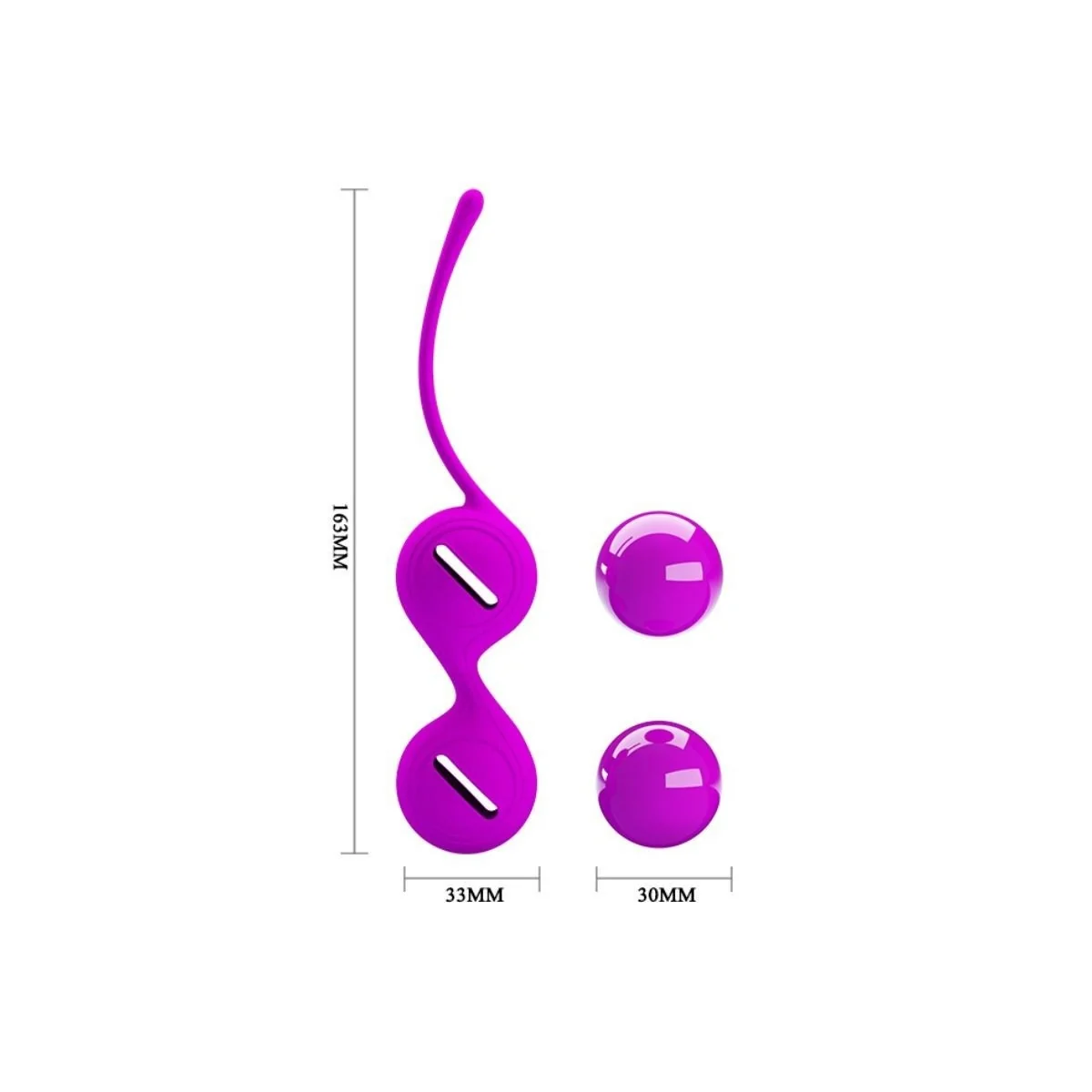 Orgasmic Balls Kegel Spannen I Flieder von Pretty Love Flirtation kaufen | Fesselliebe