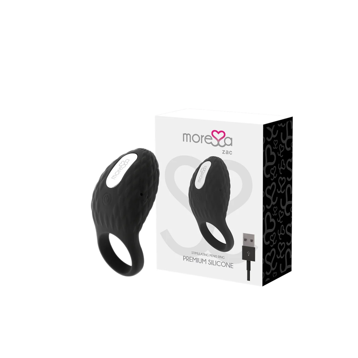 ZAC PREMIUM WIEDERAUFLADBARER VIBRIERRING VON MORESSA