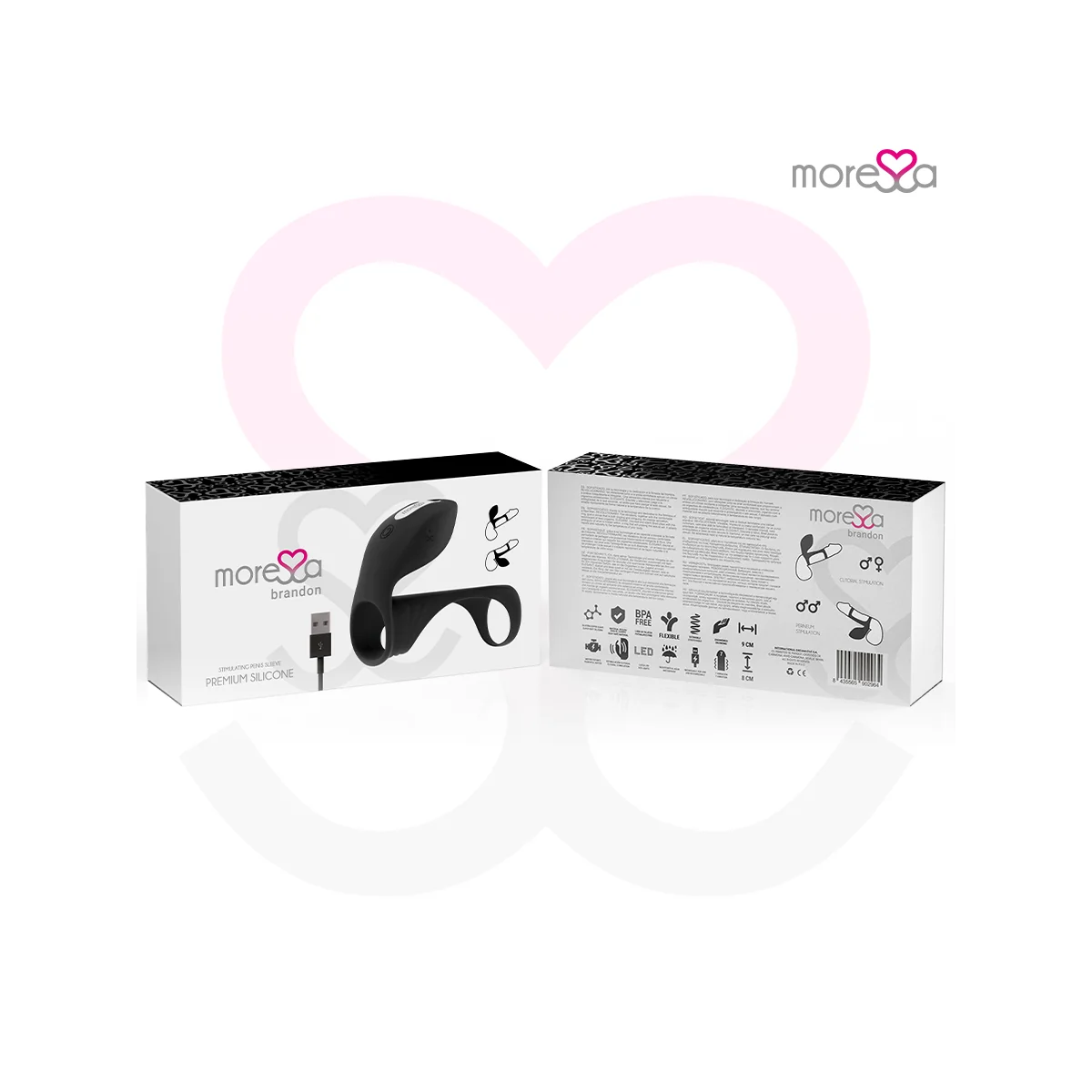 Brandon Vibratorring mit Abdeckung von Moressa kaufen | Fesselliebe