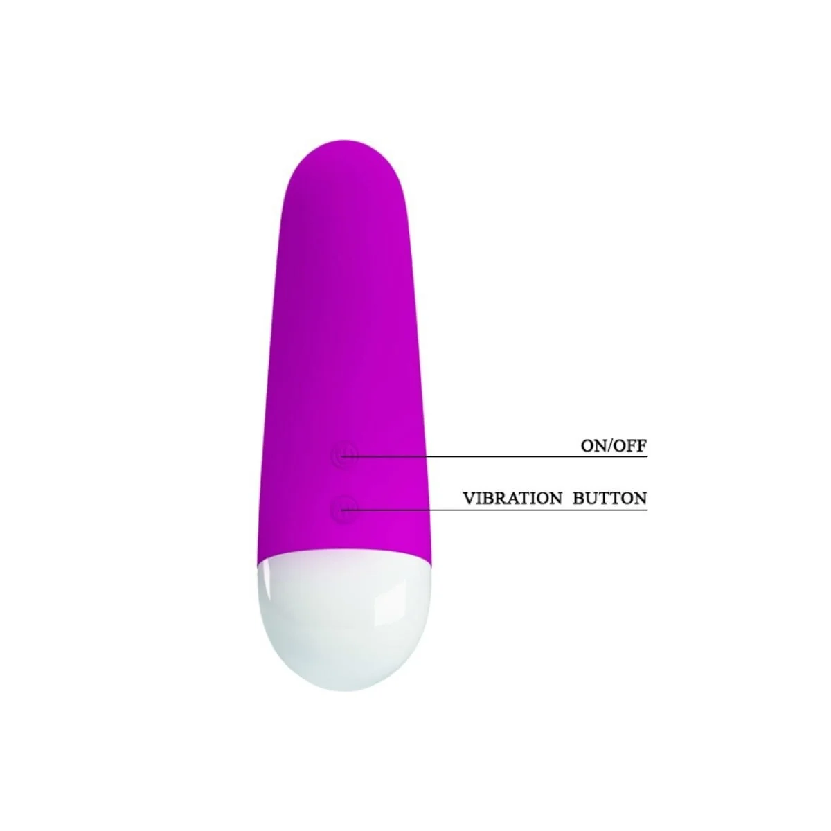 Luther Minivibrator 30 Vibrationsmodi von Pretty Love kaufen | Fesselliebe