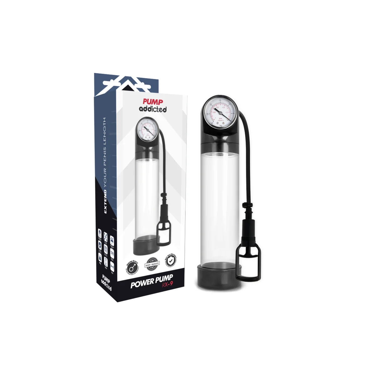 Rx9 Transparent von Pump Addicted kaufen | Fesselliebe