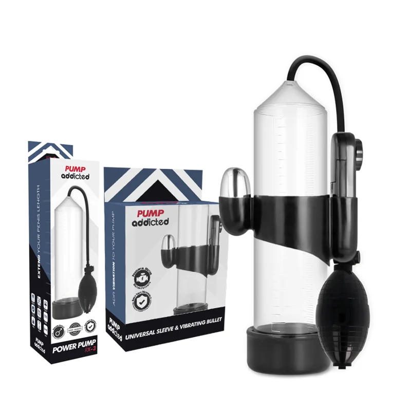 Transparenter Rx3-Vibrator von Pump Addicted kaufen | Fesselliebe 2