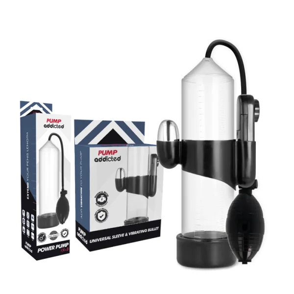 Transparenter Rx3-Vibrator von Pump Addicted kaufen | Fesselliebe