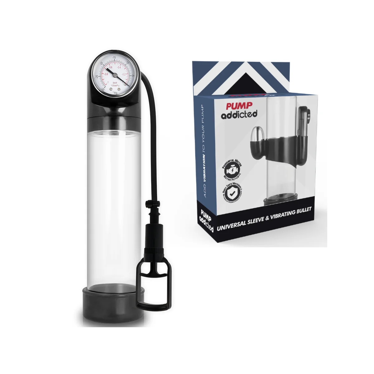 Transparenter Vibrator Rx9 von Pump Addicted kaufen | Fesselliebe