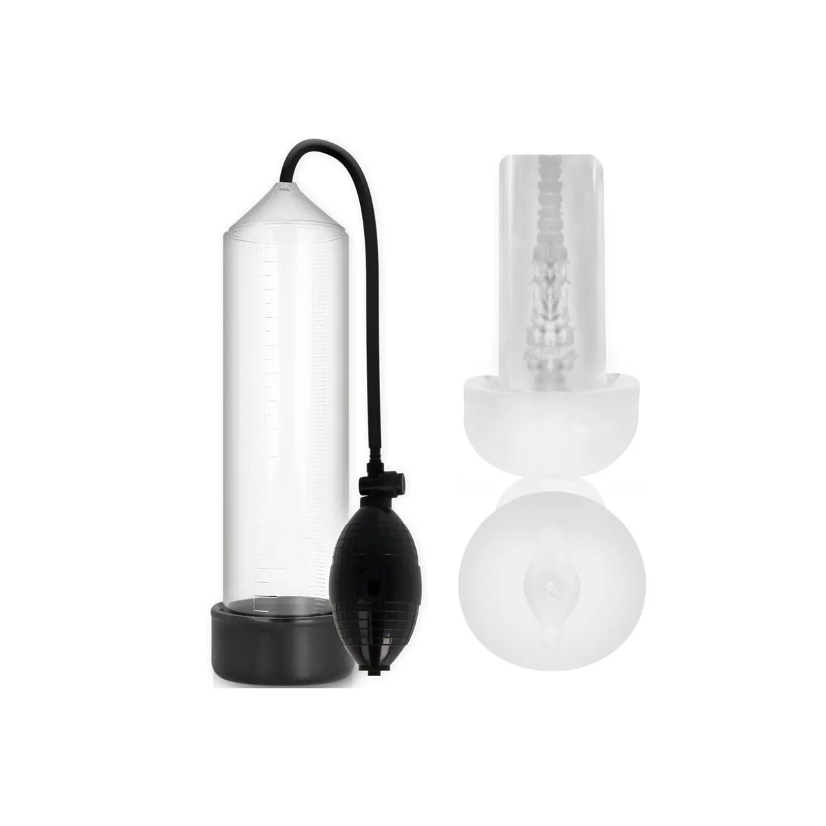 Rx3 Transparent mit Genussärmel von Pump Addicted kaufen | Fesselliebe