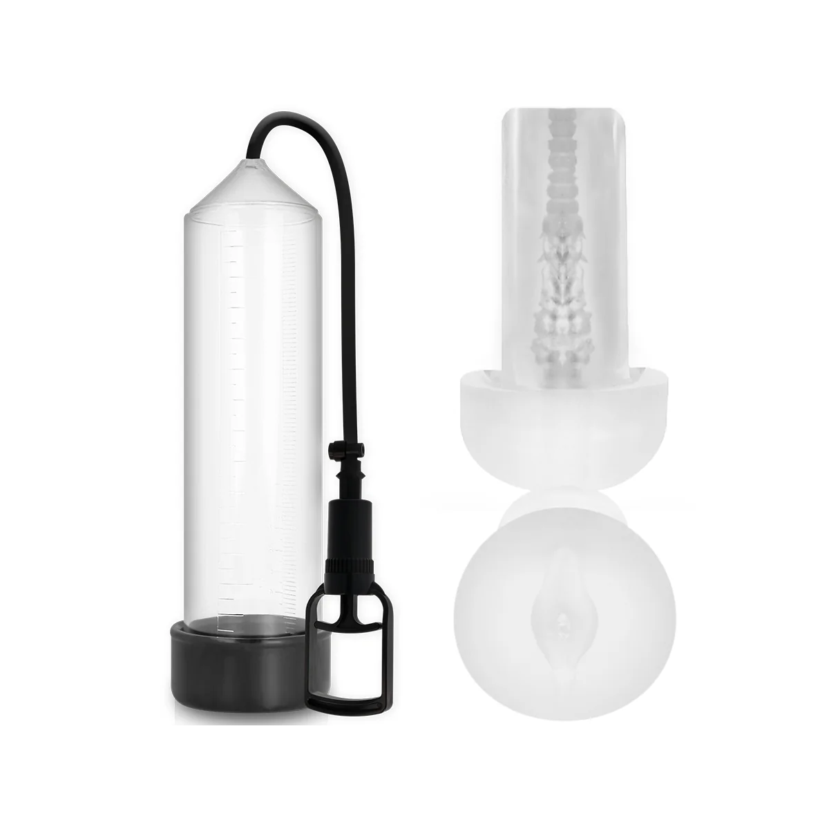 Rx7 Transparent mit Masturbator von Pump Addicted kaufen | Fesselliebe