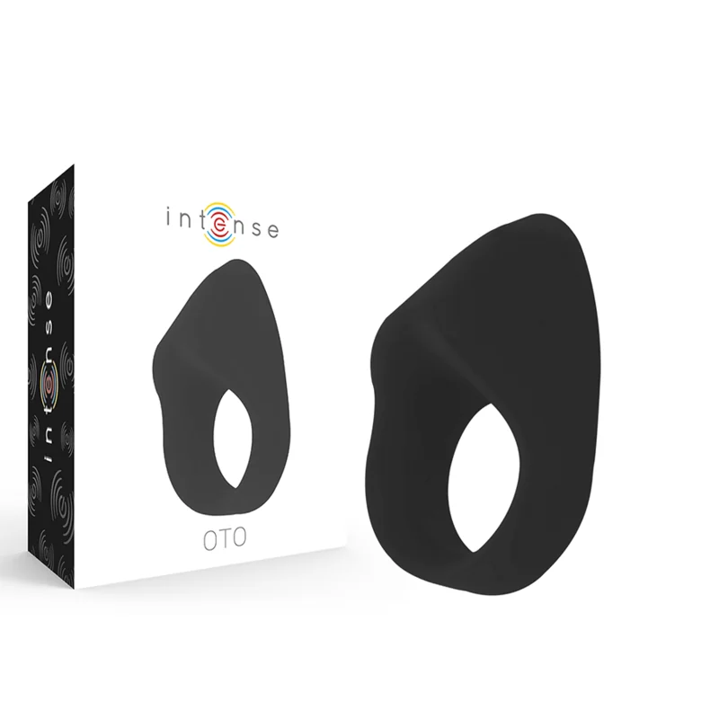 Oto Schwarzer wiederaufladbarer Vibratorring von Intense Couples Toys kaufen | Fesselliebe