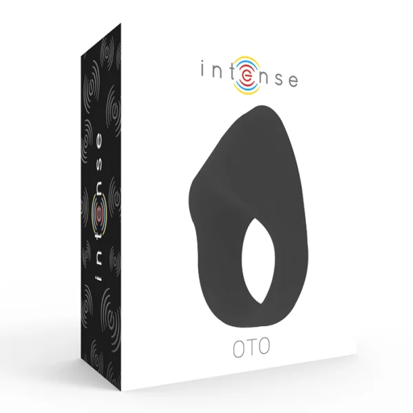 Oto Schwarzer wiederaufladbarer Vibratorring von Intense Couples Toys kaufen | Fesselliebe