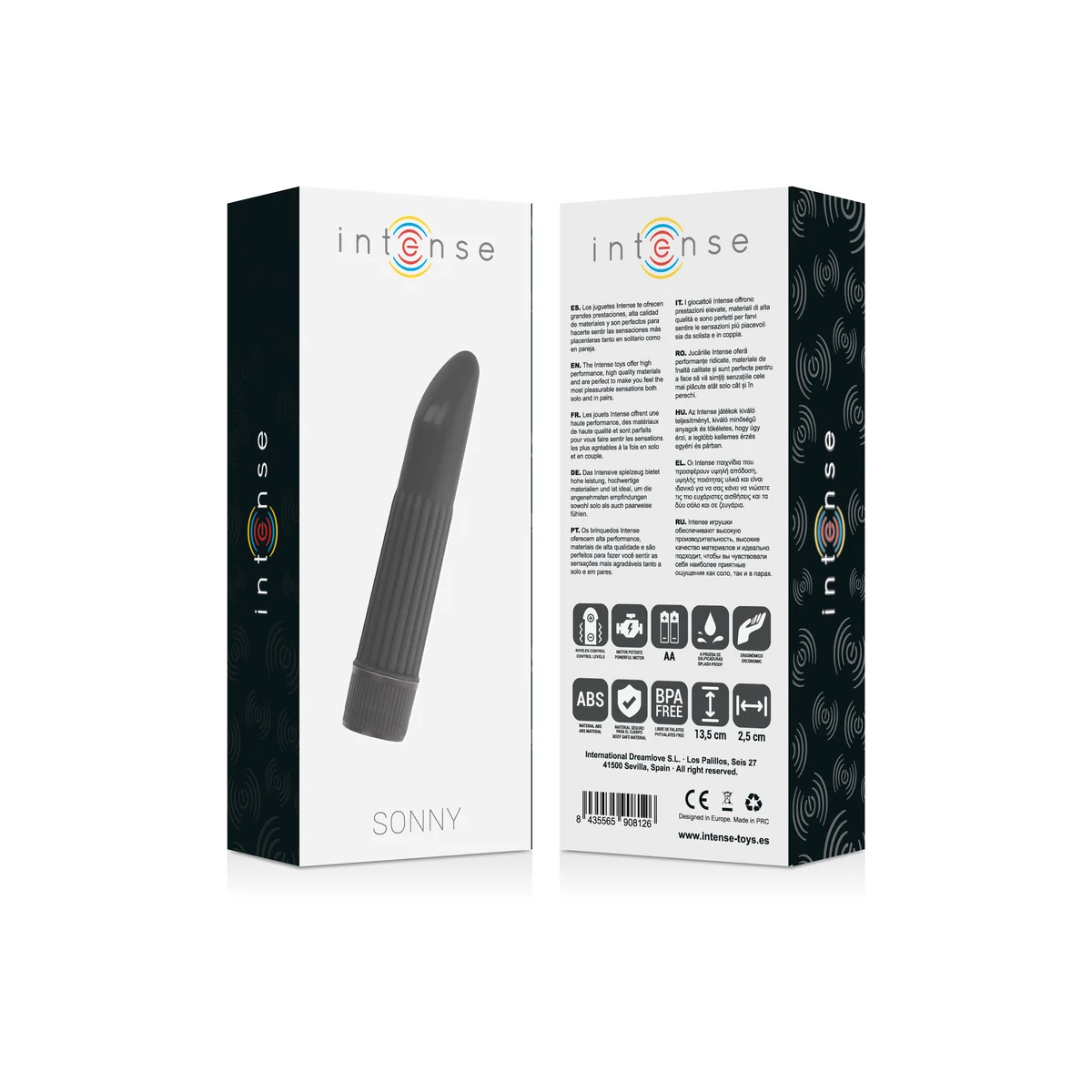 Vibrator Sonny Black von Intense Fun kaufen | Fesselliebe