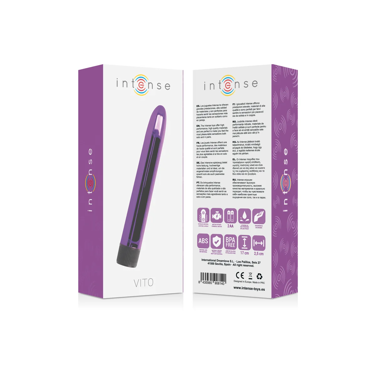 Vito Lila Vibrator von Intense Fun kaufen | Fesselliebe