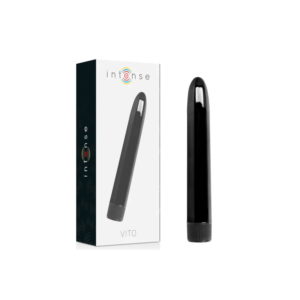 Vito Schwarz Vibrator von Intense Fun kaufen | Fesselliebe