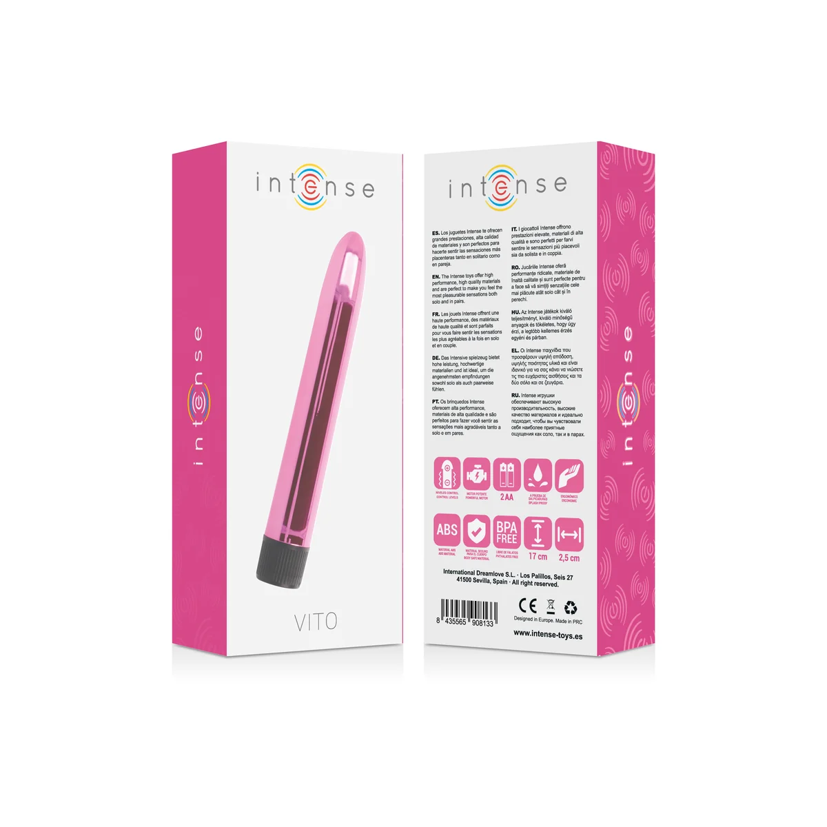Vito Vibrator Rosa von Intense Fun kaufen | Fesselliebe