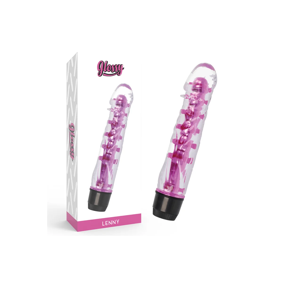 Lenny Vibrator Rosa von Glossy kaufen | Fesselliebe