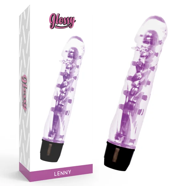 Lenny Vibrator Lila von Glossy kaufen | Fesselliebe