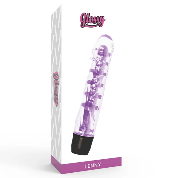 Lenny Vibrator Lila von Glossy kaufen | Fesselliebe