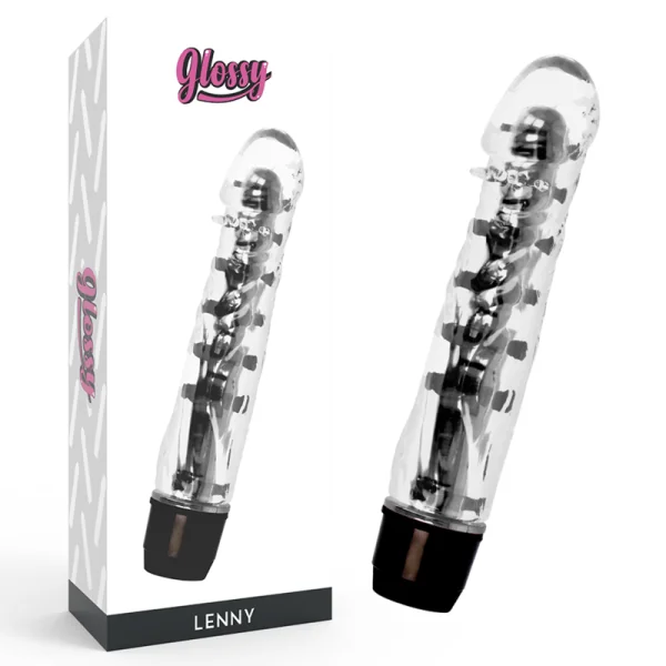 Lenny Vibrator Schwarz von Glossy kaufen | Fesselliebe