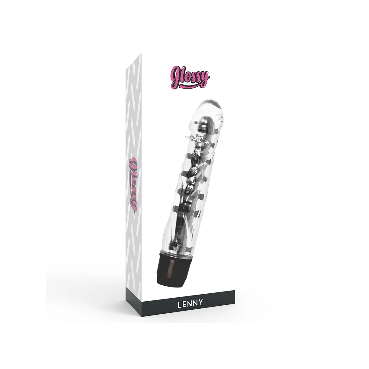 Lenny Vibrator Schwarz von Glossy kaufen | Fesselliebe