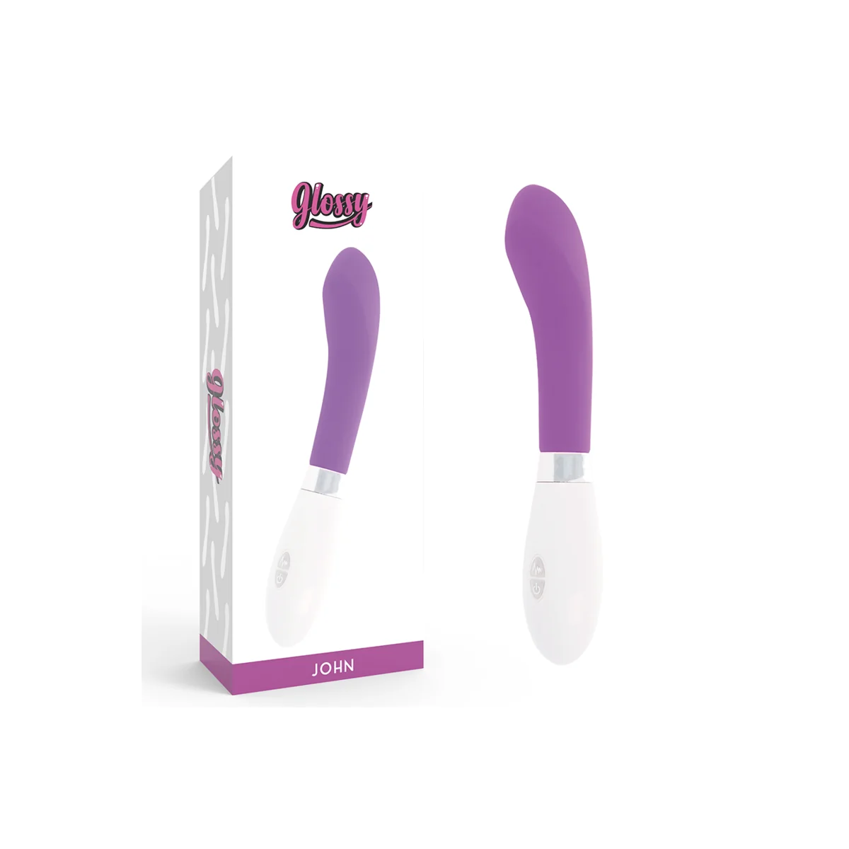 John Vibrator Lila von Glossy kaufen | Fesselliebe