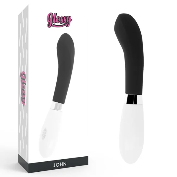 John Vibrator Schwarz von Glossy kaufen | Fesselliebe
