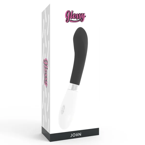 John Vibrator Schwarz von Glossy kaufen | Fesselliebe