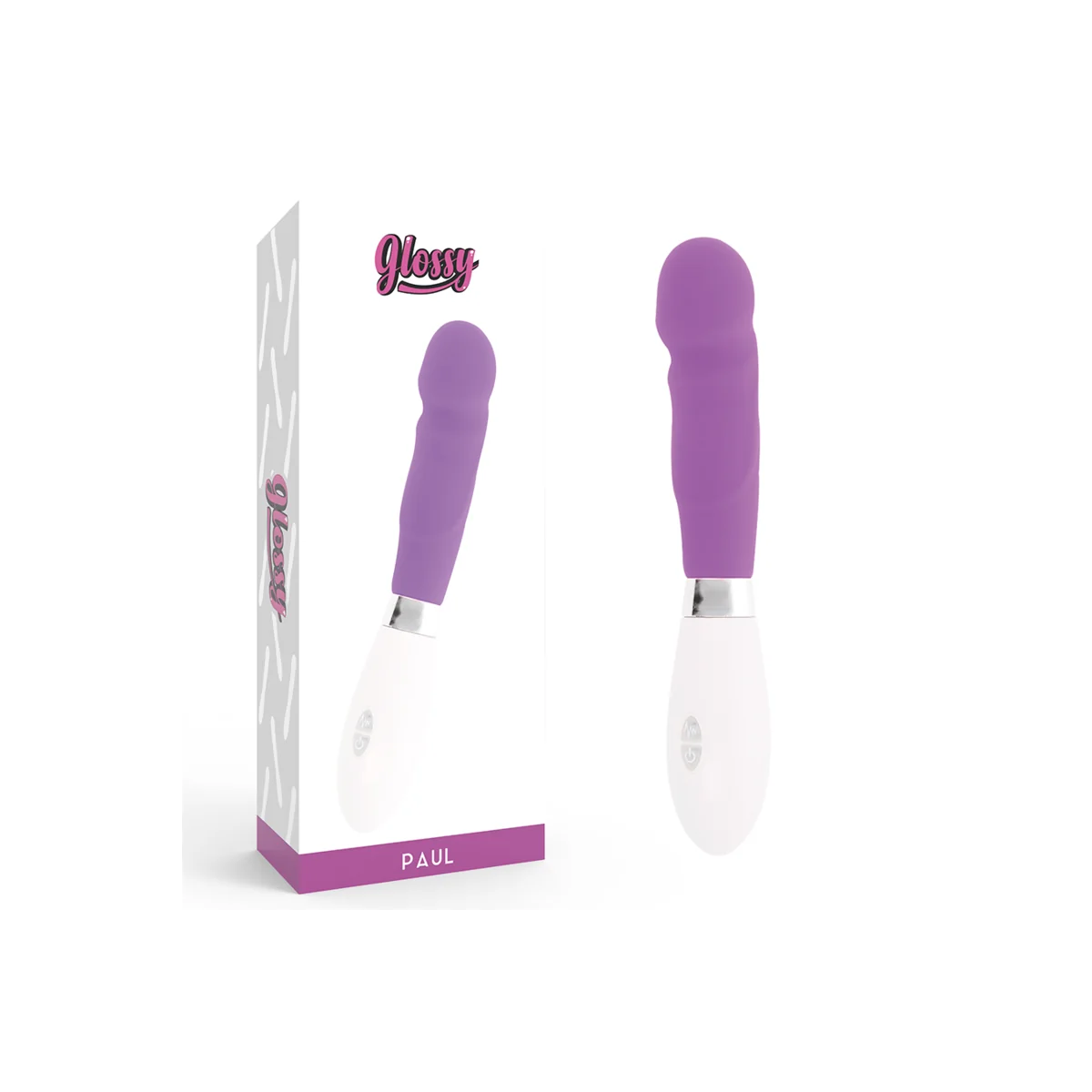 Paul Vibrator Lila von Glossy kaufen | Fesselliebe