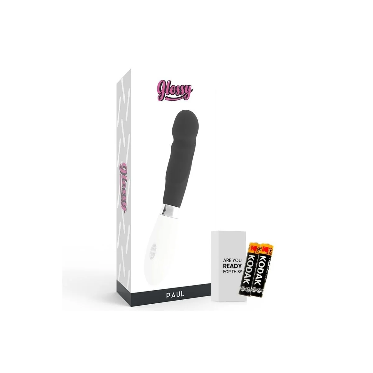 Paul Vibrator Schwarz von Glossy kaufen | Fesselliebe