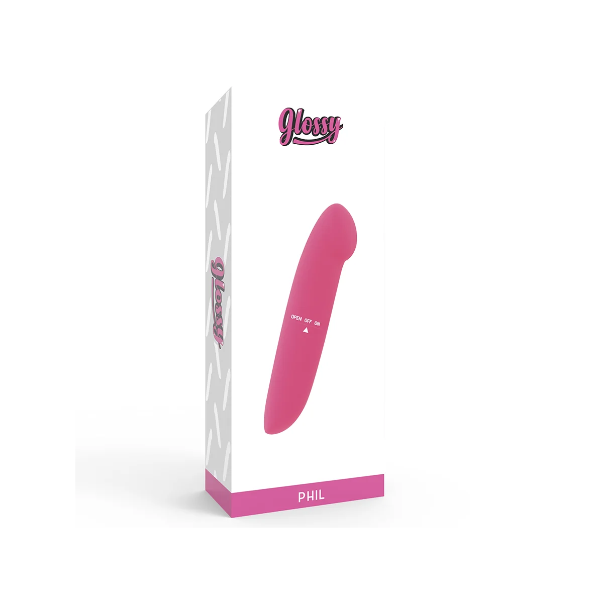 Phil Vibrator Rosa von Glossy kaufen | Fesselliebe