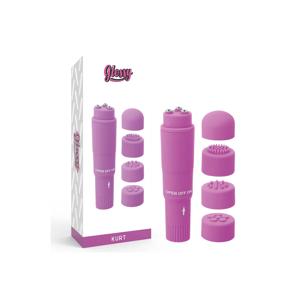 Kurt Pocket Massager Lila von Glossy kaufen | Fesselliebe