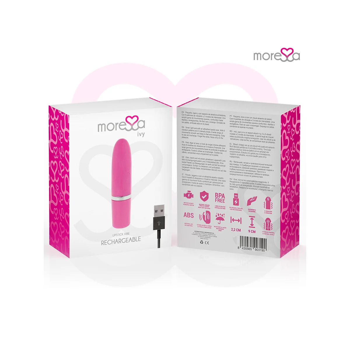 Ivy Vibrator Stimulator Reise Rosa von Moressa kaufen | Fesselliebe