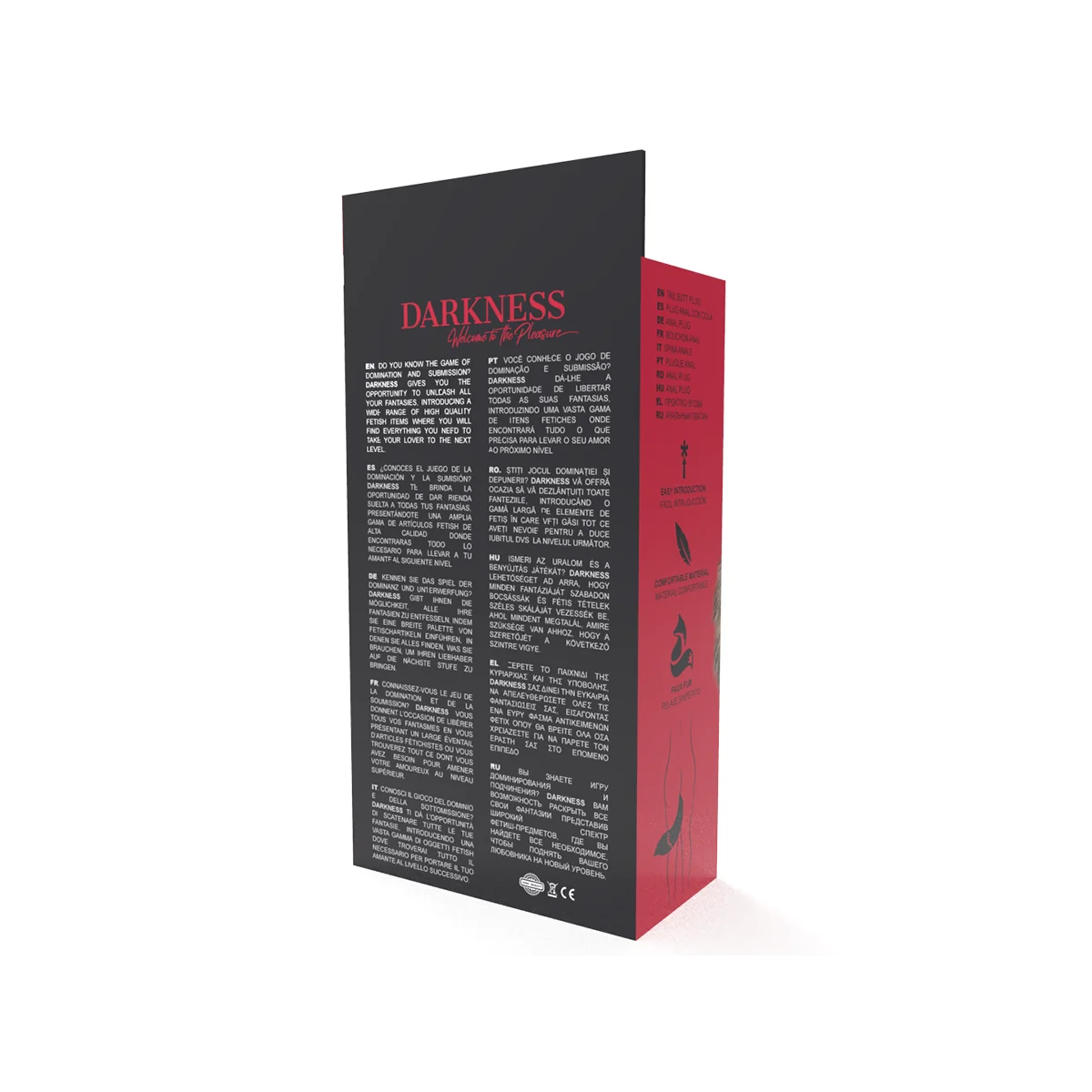 Natürlicher Schwanz mit Silikon-Analsplug 10 cm von Darkness Anal kaufen | Fesselliebe