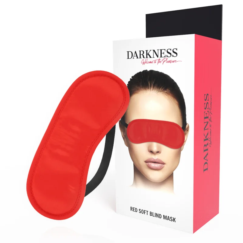 Gerade Rote Maske von Darkness Bondage kaufen | Fesselliebe
